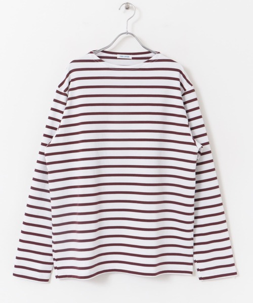FORK&SPOON(フォークアンドスプーン)の「FORK&SPOON ボートネックボーダー(Tシャツ/カットソー・メンズ・ホワイト系その他/レッド系その他/ベージュ系その他/ブルー系その他・3/4/5)」の18枚目の写真