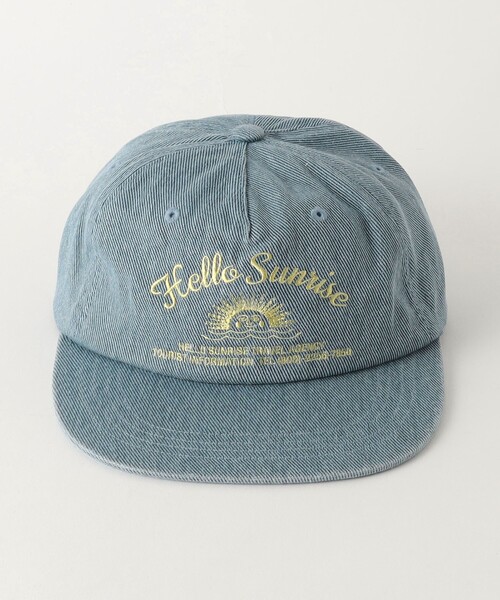 ＜HELLO SUNRISE＞ トラベル エージェンシー ロゴ キャップ（キャップ）｜HELLO SUNRISE（ハローサンライズ）