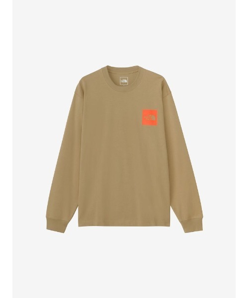 ザ・ノースフェイス / ロングスリーブスクエアロゴティー NT82334（ユニセックス）（Tシャツ/カットソー）｜THE NORTH FACE（ザノースフェイス） 5,487円
