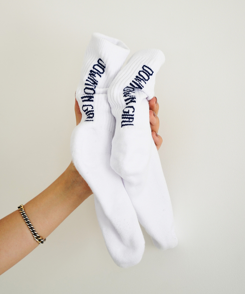 OUTDOOR PRODUCTS（アウトドアプロダクツ）の「OUTDOOR PRODUCTS JACQUARD RIB SOCKS（ソックス/靴下・レディース・ブラック/レッド/ネイビー・FREE）」の3枚目の写真