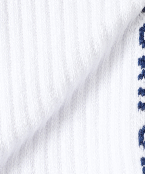 OUTDOOR PRODUCTS（アウトドアプロダクツ）の「OUTDOOR PRODUCTS JACQUARD RIB SOCKS（ソックス/靴下・レディース・ブラック/レッド/ネイビー・FREE）」の16枚目の写真