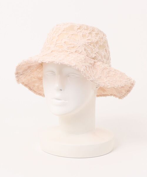 Q(キュー)の「フラッフィーフラワーハット(ハット・レディース・アイボリー/ブラック・ONE SIZE)」の14枚目の写真