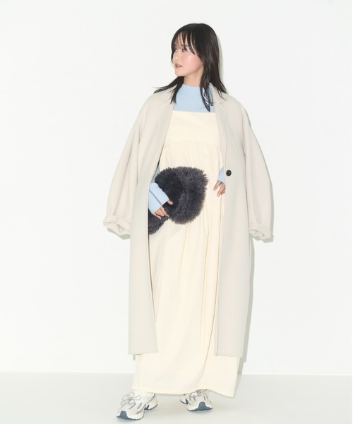 【SUMI STYLE】スミスタイル コクーンシルエットワンピース F SUMI STYLE】スミスタイル コクーンシルエットワンピース F