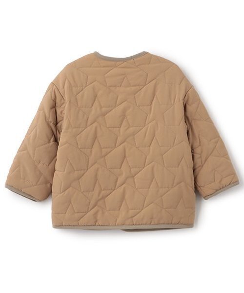 Love&Peace&Money（ラブアンドピースアンドマネー）の「【人気商品再入荷】【直営店で取り扱い無し】スターキルトブルゾン（ブルゾン・キッズ・ベージュ/ネイビー・80ｃｍ/90cm/110cm/100cm/120cm/130cm）」の3枚目の写真