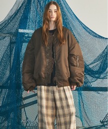 MAISON SPECIAL（メゾンスペシャル）の「《UNISEX》Prime-Over Nylon MA-1 Bomber Jacket プライムオーバーナイロンMA-1ボンバージャケット【MAISON SPECIAL メゾンスペシャル】（MA-1）」