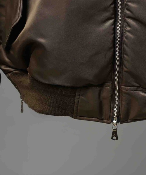 UNISEX》Prime-Over Nylon MA-1 Bomber Jacket/プライムオーバー