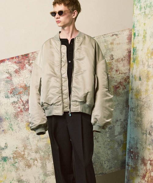 UNISEX》Prime-Over Nylon MA-1 Bomber Jacket/プライムオーバー