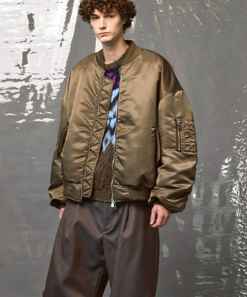 UNISEX》Prime-Over Nylon MA-1 Bomber Jacket/プライムオーバー