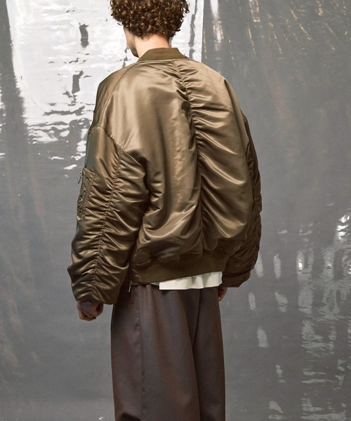 UNISEX》Prime-Over Nylon MA-1 Bomber Jacket/プライムオーバー