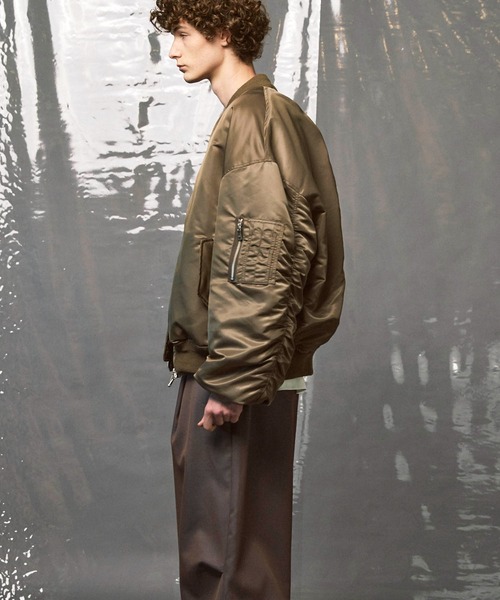 UNISEX》Prime-Over Nylon MA-1 Bomber Jacket/プライムオーバー