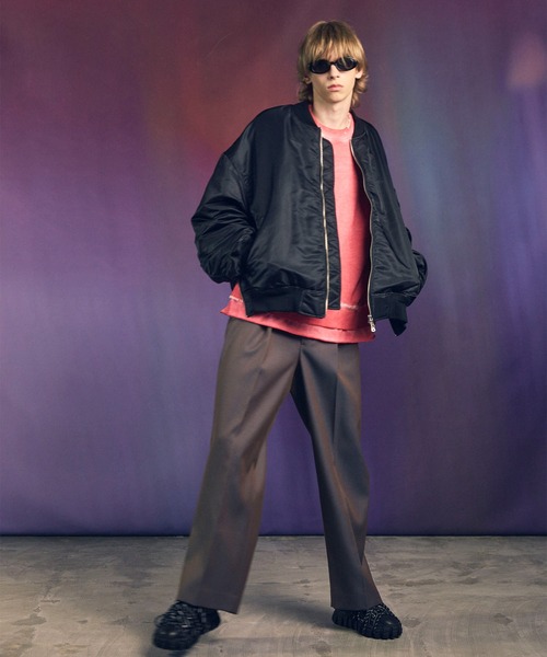 メゾンスペシャル プライム オーバー MA-1 ボンバー ジャケット UNISEX》Prime-Over Nylon MA-1 Bomber Jacket/プライムオーバー