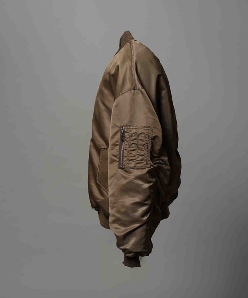 【メゾンスペシャル】プライムオーバーナイロンMA-1ボンバージャケット Prime-Over Nylon MA-1 Bomber Jacket