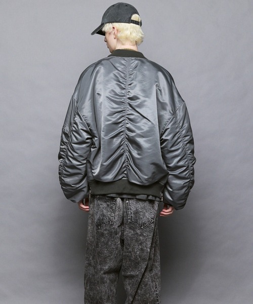 MAISON SPECIAL プライムオーバーMA-1 MAISON SPECIAL ma1 ma-1 「UNISEX」Prime-Over Nylon MA-1