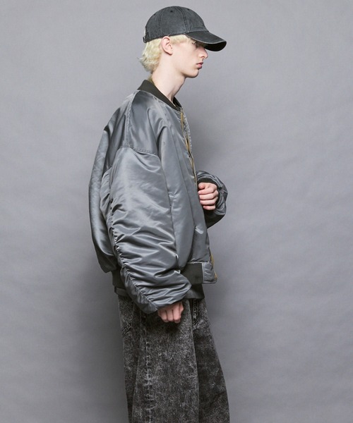 UNISEX》Prime-Over Nylon MA-1 Bomber Jacket/プライムオーバー