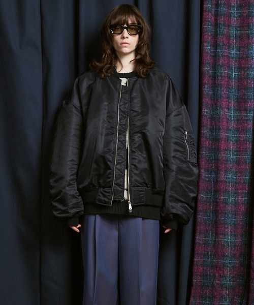 UNISEX》Prime-Over Nylon MA-1 Bomber Jacket/プライムオーバー