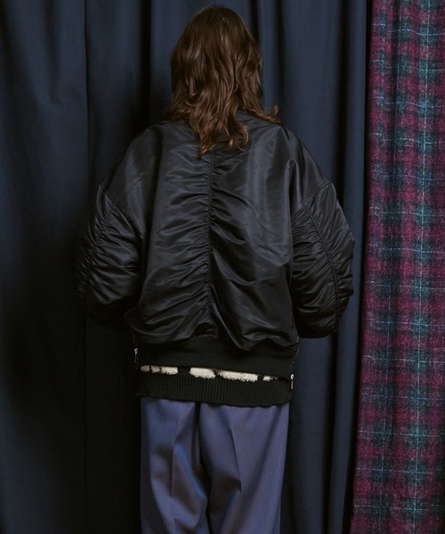 MAISON SPECIAL プライムオーバーMA-1 MAISON SPECIAL ma1 ma-1 「UNISEX」Prime-Over Nylon MA-1