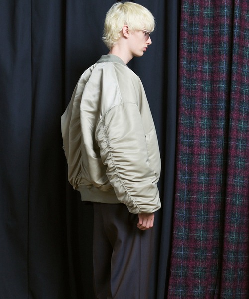 UNISEX》Prime-Over Nylon MA-1 Bomber Jacket/プライムオーバー
