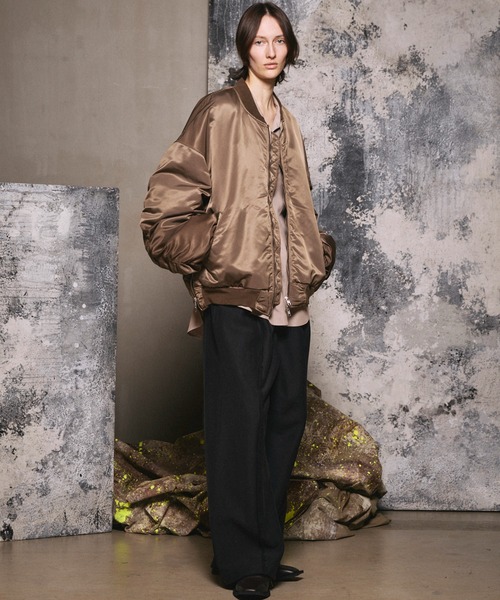 UNISEX》Prime-Over Nylon MA-1 Bomber Jacket/プライムオーバー