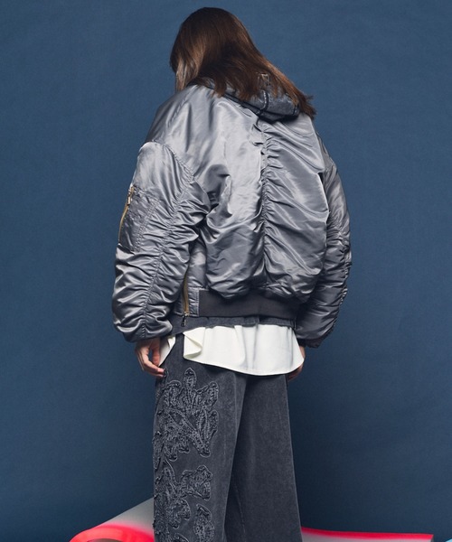 UNISEX》Prime-Over Nylon MA-1 Bomber Jacket/プライムオーバー