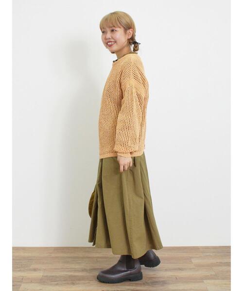 セール】透かし柄前後2WAYニット（ニット/セーター）｜Samansa Mos2