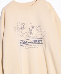 GLOSTER | 限定展開【Disney】【Mickey】【TOM&JERRY】USED加工 クルーネックスウェット(スウェット)