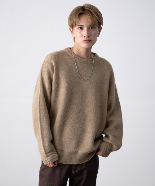 【超人気◎】BRIEFING　ウールニット　カモ　総柄　刺繍　美品　完売モデル◎ c132af6c6b30a30cf808e1a34c3e4a