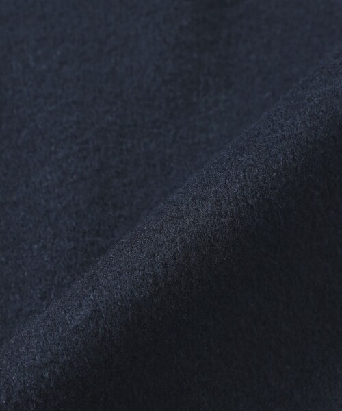 MACKINTOSH LONDON(マッキントッシュ ロンドン)の「【Precious掲載】【FYVIE/フィビー】リーバースチェックウールコート(ピーコート・レディース・ベージュ系その他/ネイビー・38)」の4枚目の写真