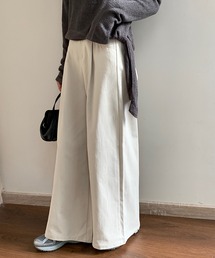 aimoha | タック入りワイドロングパンツ(その他パンツ)