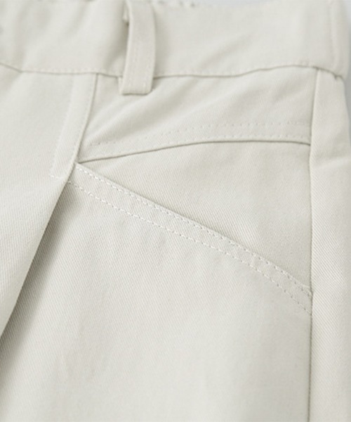 aimoha（アイモハ）の「タック入りワイドロングパンツ（その他パンツ・レディース・ベージュ/ネイビー・FREE）」の22枚目の写真