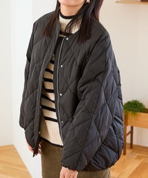 ORiental TRaffic（オリエンタルトラフィック）の「キルティングノーカラーダウンジャケット MO43D04（ダウンジャケット/コート）」