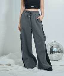 ANDGEEBEE | UNISEX デニムライン裏起毛パンツ(スウェットパンツ)