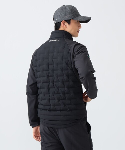 BEAMS GOLF(ビームスゴルフ)の「PURPLE LABEL / スフィダンテ 接結ダウン 切り替えブルゾン(ダウンジャケット/コート・メンズ・ホワイト/ネイビー/オリーブ/チャコールグレー・SMALL/MEDIUM/LARGE/X-LARGE)」の1枚目の写真