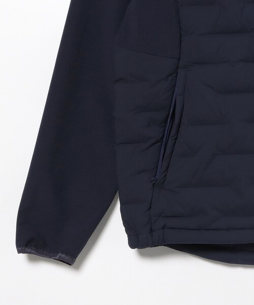 BEAMS GOLF(ビームスゴルフ)の「PURPLE LABEL / スフィダンテ 接結ダウン 切り替えブルゾン(ダウンジャケット/コート・メンズ・ホワイト/ネイビー/オリーブ/チャコールグレー・SMALL/MEDIUM/LARGE/X-LARGE)」の19枚目の写真