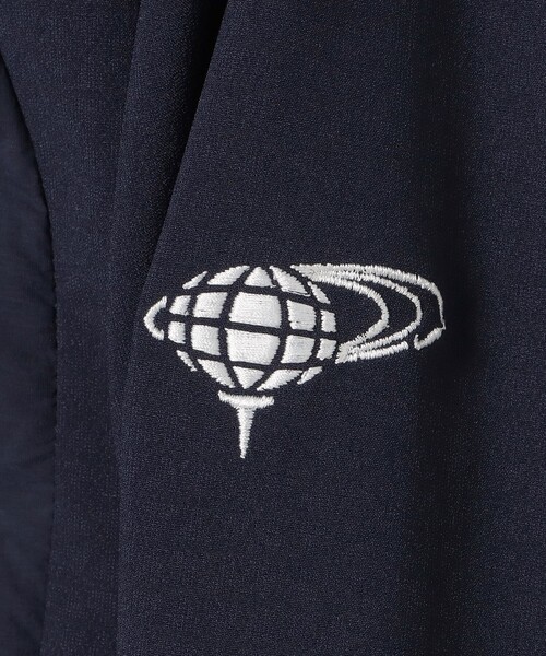 BEAMS GOLF(ビームスゴルフ)の「PURPLE LABEL / スフィダンテ 接結ダウン 切り替えブルゾン(ダウンジャケット/コート・メンズ・ホワイト/ネイビー/オリーブ/チャコールグレー・SMALL/MEDIUM/LARGE/X-LARGE)」の20枚目の写真