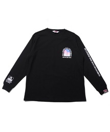 《BEN DAVIS》 LADIES PRINT LONG SLEEVE