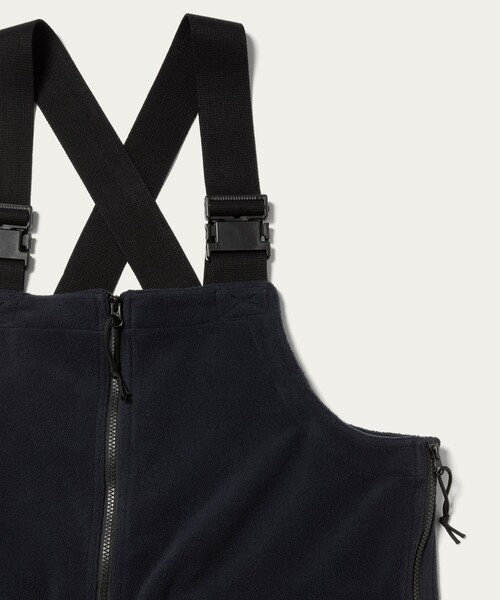 FILL THE BILL（フィルザビル）の「＜FILL THE BILL × CGS. ＞ フリース オーバーオール（その他パンツ・メンズ・ネイビー・2/1）」の2枚目の写真