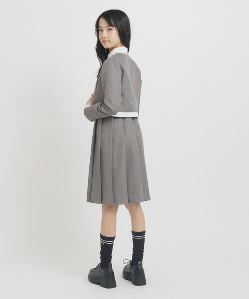 【25年入卒・セレモニー・卒服】ボレロジャケット(ノーカラージャケット)|PINK-latte(ピンクラテ) 【25年入卒・セレモニー・卒服】ボレロジャケット(ノーカラージャケット)|PINK-latte(ピンクラテ)