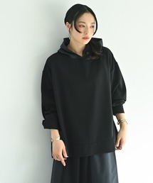 【ブラック】異素材使いプルオーバー 毎日が素敵。異素材使いプルオーバー - ベルーナ【公式】