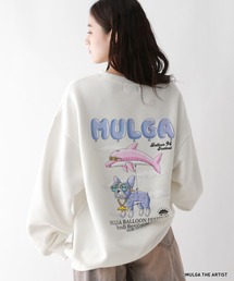 MULGA | 【MULGA THE LIFE】コラボ/バックプリントヘビーウェイトスウェット(スウェット)