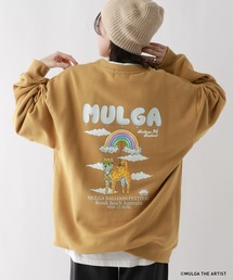 MULGA | 【MULGA THE LIFE】コラボ/バックプリントヘビーウェイトスウェット(スウェット)