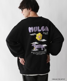 MULGA | 【MULGA THE LIFE】コラボ/バックプリントヘビーウェイトスウェット(スウェット)