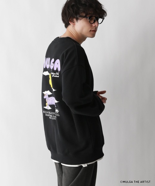 セール】【MULGA THE LIFE】コラボ/バックプリントヘビーウェイト