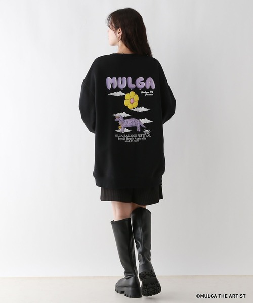 MULGA（モルガ）の「【MULGA THE LIFE】コラボ/バックプリントヘビーウェイトスウェット（スウェット・メンズ・ブラック/イエロー/ホワイト/グリーン・MEDIUM/LARGE）」の19枚目の写真