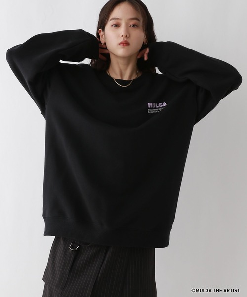 MULGA（モルガ）の「【MULGA THE LIFE】コラボ/バックプリントヘビーウェイトスウェット（スウェット・メンズ・ブラック/イエロー/ホワイト/グリーン・MEDIUM/LARGE）」の21枚目の写真
