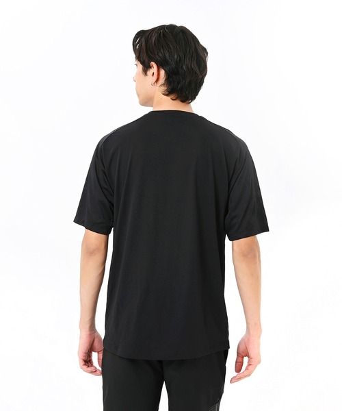 NEW BALANCE(ニューバランス)の「Black Out ジャガードメッシュニットショートスリーブTシャツ(Tシャツ/カットソー・メンズ・チャコールグレー/ベージュ/ブラック・LARGE/MEDIUM/SMALL)」の5枚目の写真