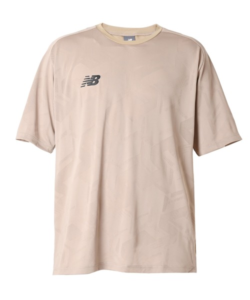 NEW BALANCE(ニューバランス)の「Black Out ジャガードメッシュニットショートスリーブTシャツ(Tシャツ/カットソー・メンズ・チャコールグレー/ベージュ/ブラック・LARGE/MEDIUM/SMALL)」の20枚目の写真