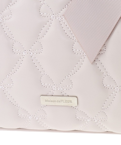 Maison de FLEUR（メゾンドフルール）の「EC限定 リボンキルティング 