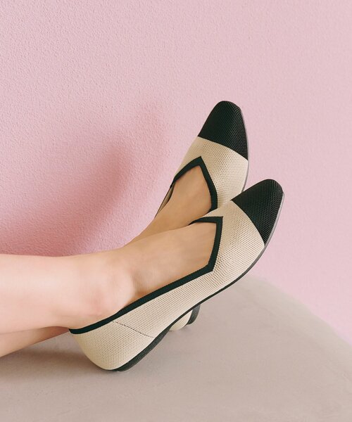 grove（グローブ）の「【人間工学】洗えるニットパンプス（その他シューズ・レディース・ベージュ系その他3/ブラック系/ブラック系4/ブラウン系その他5/ブラック系5/ベージュ系その他7・M/L/S）」の15枚目の写真