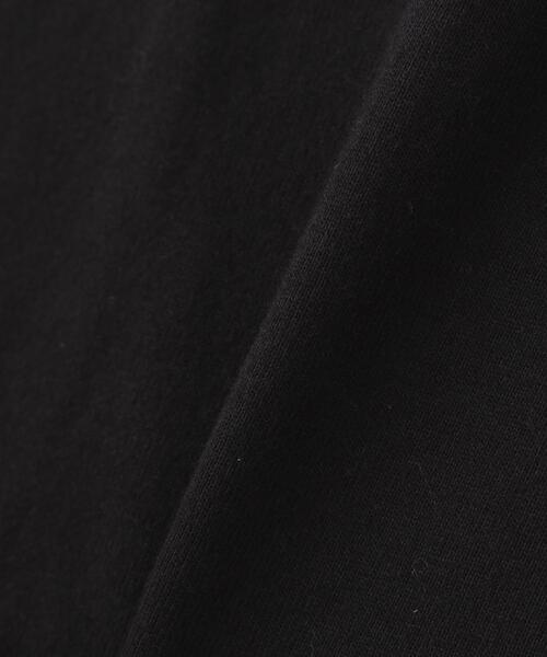 Schott(ショット)の「Schott/ショット/LS ONE STAR LEATHER POCKET T-SHIRT/ワンスター レザーポケット Tシャツ(Tシャツ/カットソー・メンズ・ブラック/ホワイト・2XL/M/L/XL/S)」の4枚目の写真