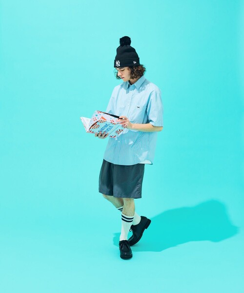 TOWNCRAFT（タウンクラフト）の「半袖シャツ（シャツ/ブラウス・メンズ・ピンク・MEDIUM）」の9枚目の写真